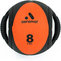 Aeromat Dual Grip Power Medicine Ball for Ab Training and Rotation