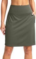 20ft Knee Length Golf Skort for Women - Modest 7-Pocket Skirt