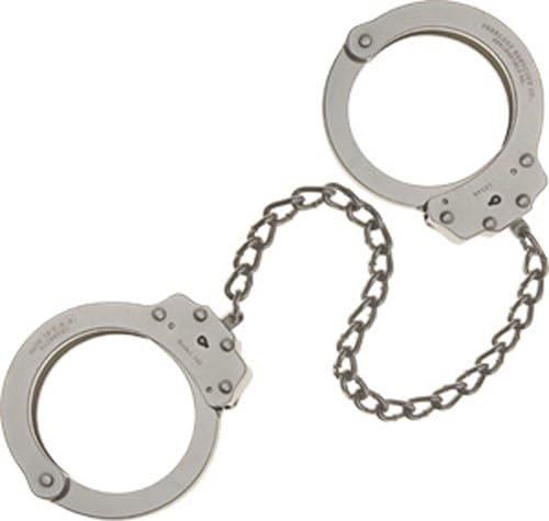 Peerless Oversize Leg Iron Handcuffs with Nickel Finish Review