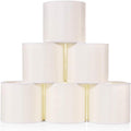 Wellmet Small Lamp Shades for Candle Bulbs - Set of 6 Clip-On Drum