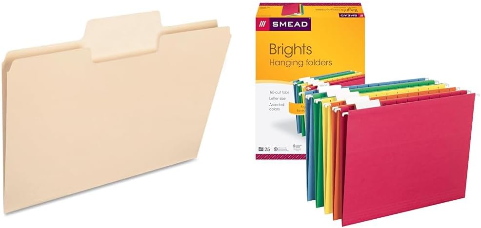 Smead SuperTab File Folders and Hanging Folders Set Review