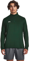 Under Armour Men's Team Tech Quarter Zip - Royal Blue Performance
