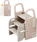 UNICOO 2-in-1 Step & Stool for Toddlers - Foldable, Space-Saving