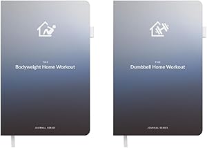 Bodyweight Home Workout Journal for Effective At-Home Fitness