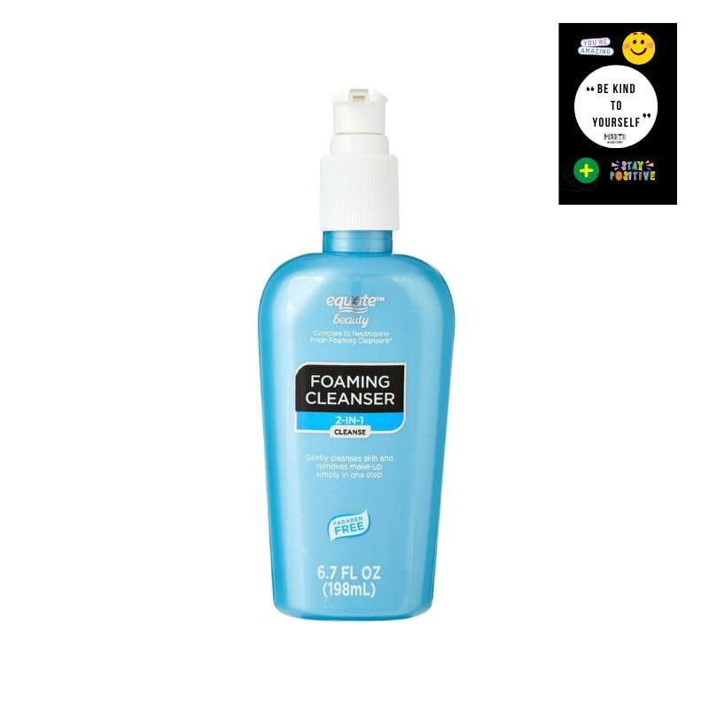 Equate 2-in-1 Foaming Cleanser, Gift Set