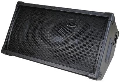 10in PA/DJ Floor Monitor Speaker with Heavy Duty Steel Frame