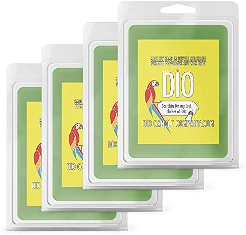 Margarita Wax Melts 4 Pack Lime Salt and Tequila Scented Soy