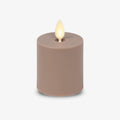 Luminara Outdoor Votive Flameless LED Candle Timeless Taupe - Real