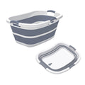 Multi-Functional Collapsible Pet Bathtub with Drain Hole - Portable