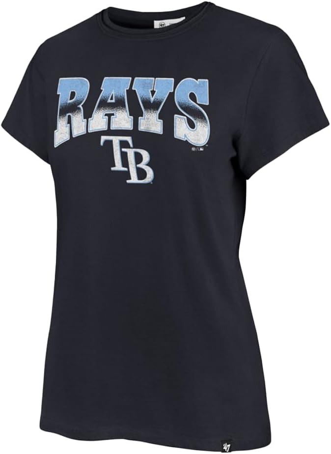 MLB Women's Team Color Undertone T-Shirt for Tampa Bay Rays Fans