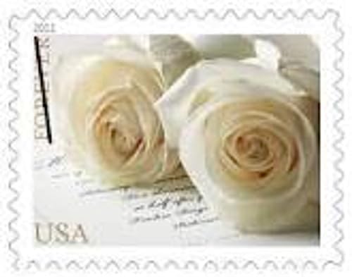 Wedding Rose Forever Postage Stamp Lot of 100 for Love Letters