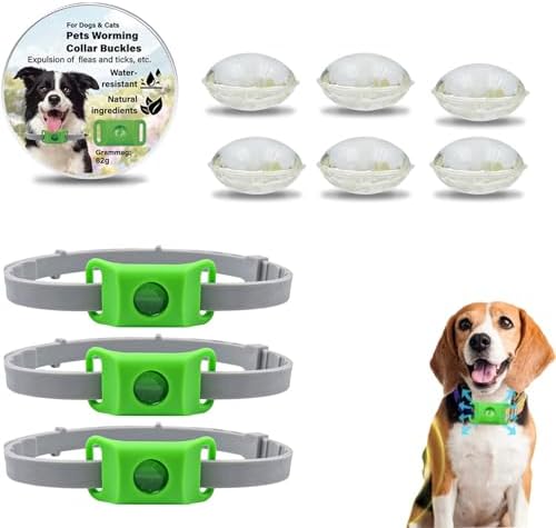 Natural Waterproof Dog Tags for All Sizes with Fresh Scent