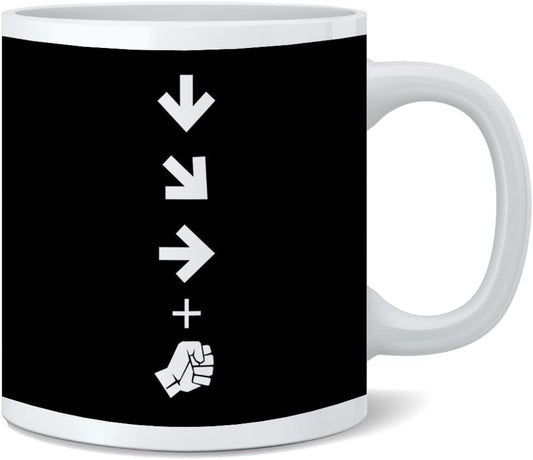 Iconic Hadouken Coffee Mug - Gamer Gift