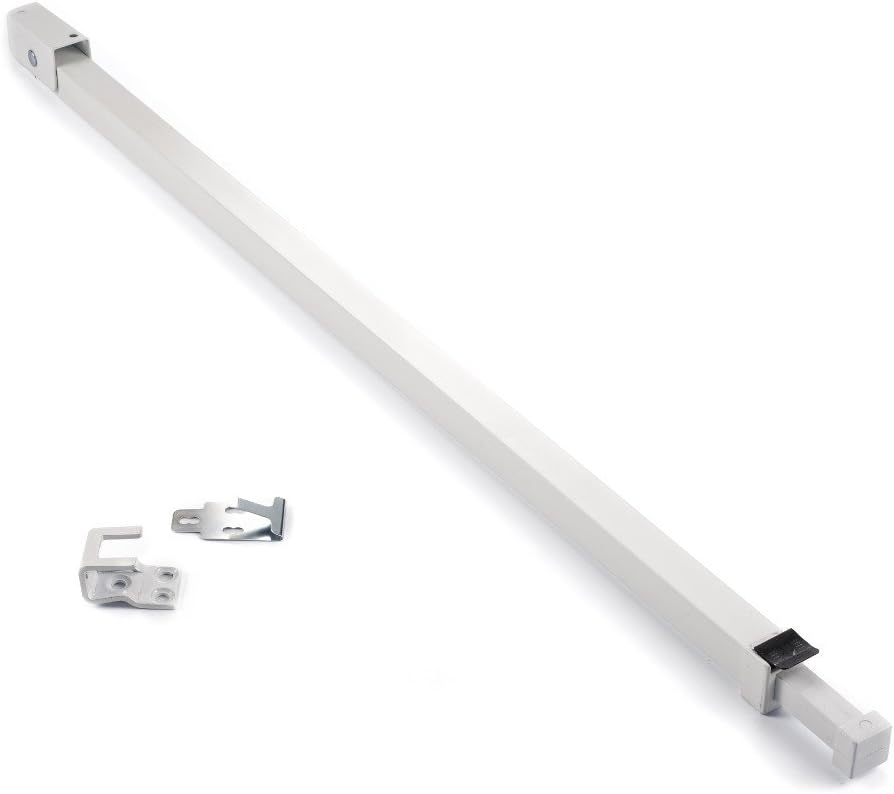 Adjustable Sliding Door Security Bar with Childproof Lock