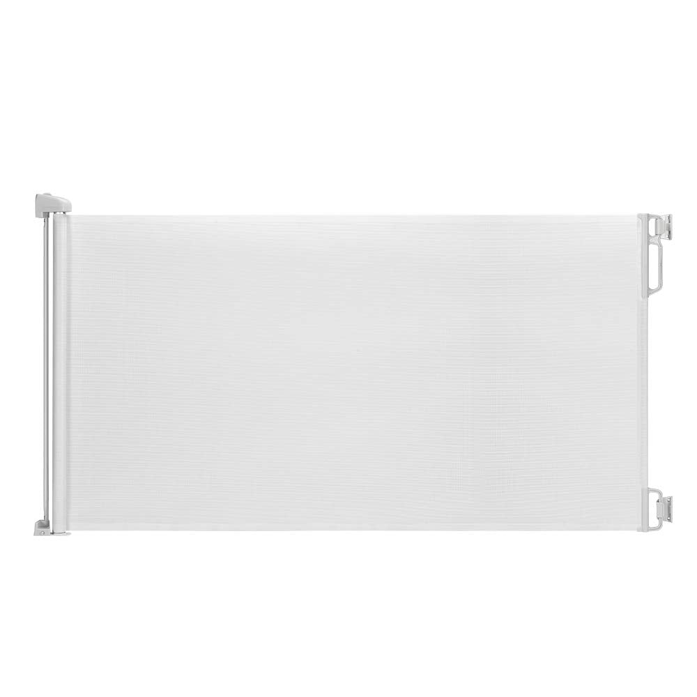 EasyBaby Extra Wide Retractable Baby Gate - Securely Expands to 71 Wide