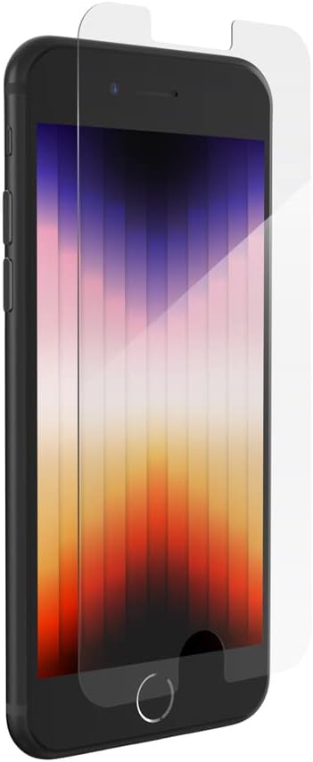 ZAGG Glass Elite Screen Protector for iPhone SE, 8, 7, 6s, 6
