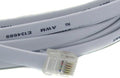 RJ12/M to RJ12/M 85FT 6P6C Phone Line Cord - Durable Long Reach