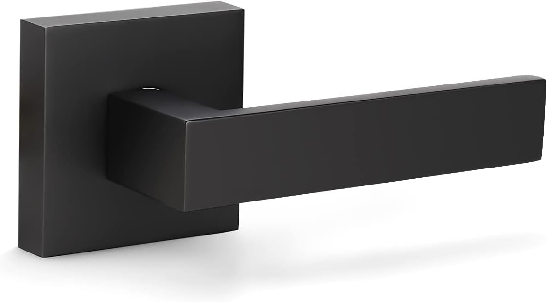 KNOBWELL Dummy Lever Door Handles for Modern Interiors 20 Pack