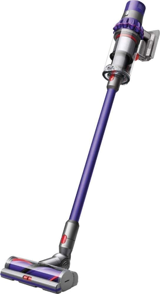 Dyson V10 Cordless Stick Vacuum: 14 Cyclones, Fade-Free Power, Hygienic Bin, Wall Mount, 60 Min Runtime