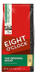 Decaffeinated Ground Coffee 12-Ounce Bags (Pack of 4) - Smooth Decaf