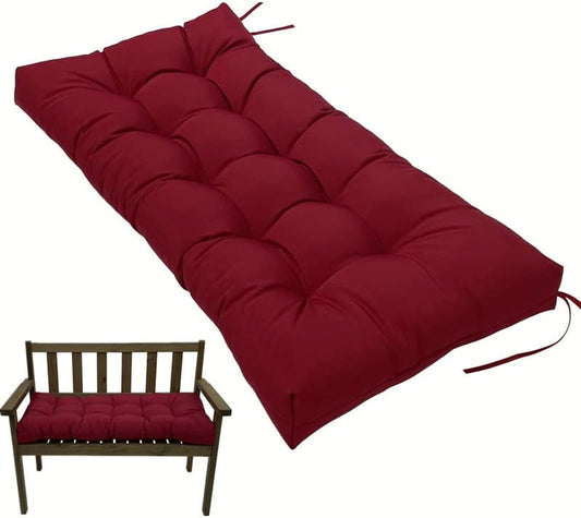 Waterproof Indoor Outdoor Bench Cushion for Lounger Garden Patio