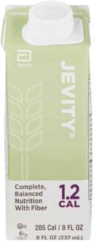 Jevity 1.2 Cal Liquid Nutrition 8 Ounce Containers for Health