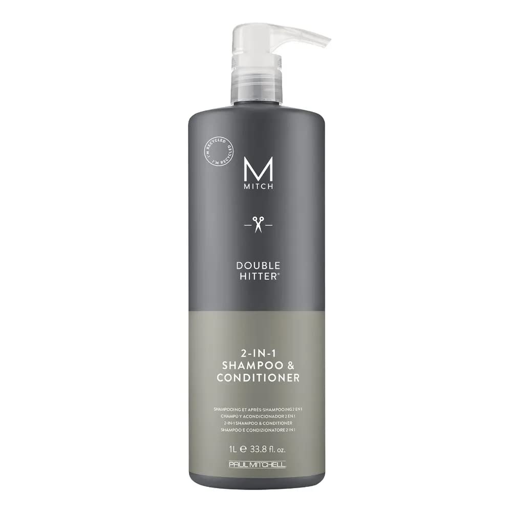MITCH Double Hitter 2-in-1 Shampoo & Conditioner - All Hair Types