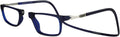 Clic Magnetic Reading Glasses Executive XL - Dark Matte Blue 2.00