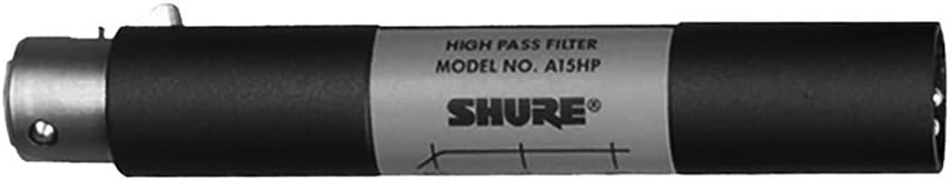 Shure A15HP High Pass Filter for Superior Audio Clarity