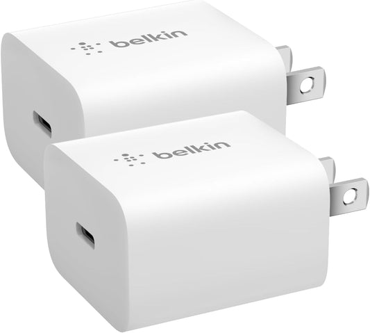 Belkin 20W Wall Charger: Fast Charging for Apple & More