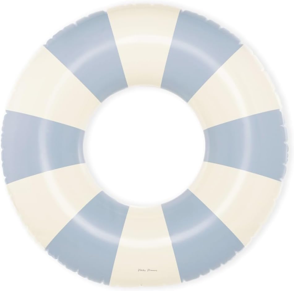 Petites-Pommes Swimming Tube for Adults - Classic Striped Float