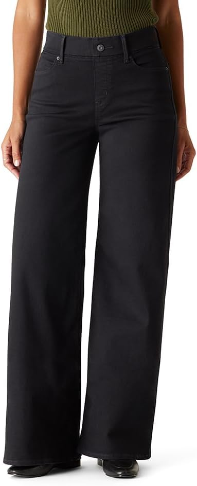 Levi Strauss Signature Women's Totally Shaping Wide Leg Jeans