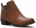 Lucky Brand Women's Basel Ankle Bootie Toffee - Classic Comfort
