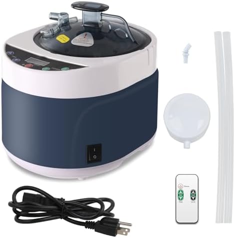 Portable 4L Sauna Steamer - Remote Control, 1500W