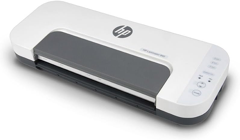 HP 9.2-Inch Hot & Cold Laminator - 50 Pouches Included!
