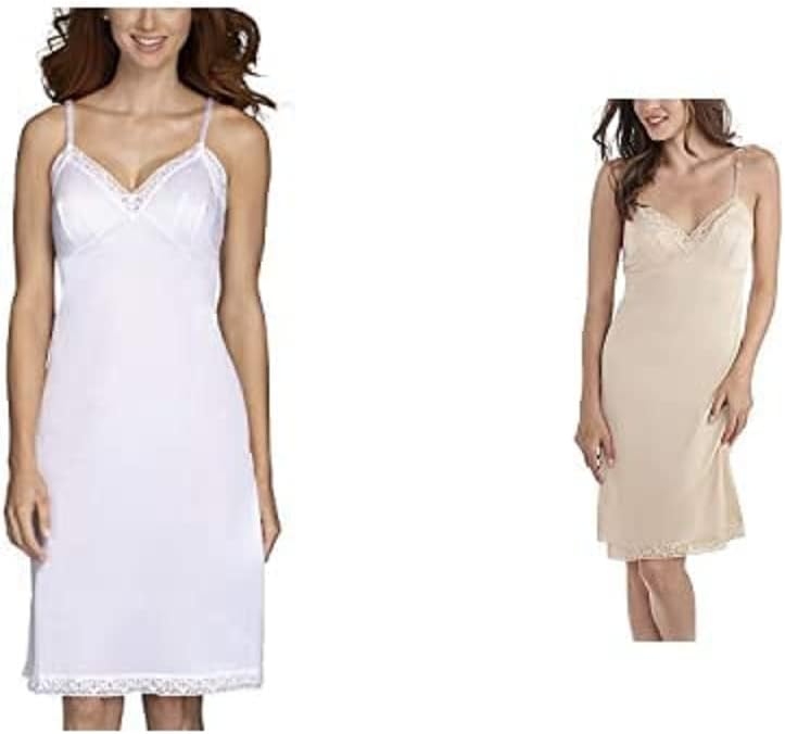 Vanity Fair Women's Anti-Static Nylon Full Slips for Under Dresses