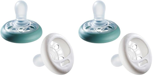 Tommee Tippee Breast-Like Pacifier Pack of 4 for Infants