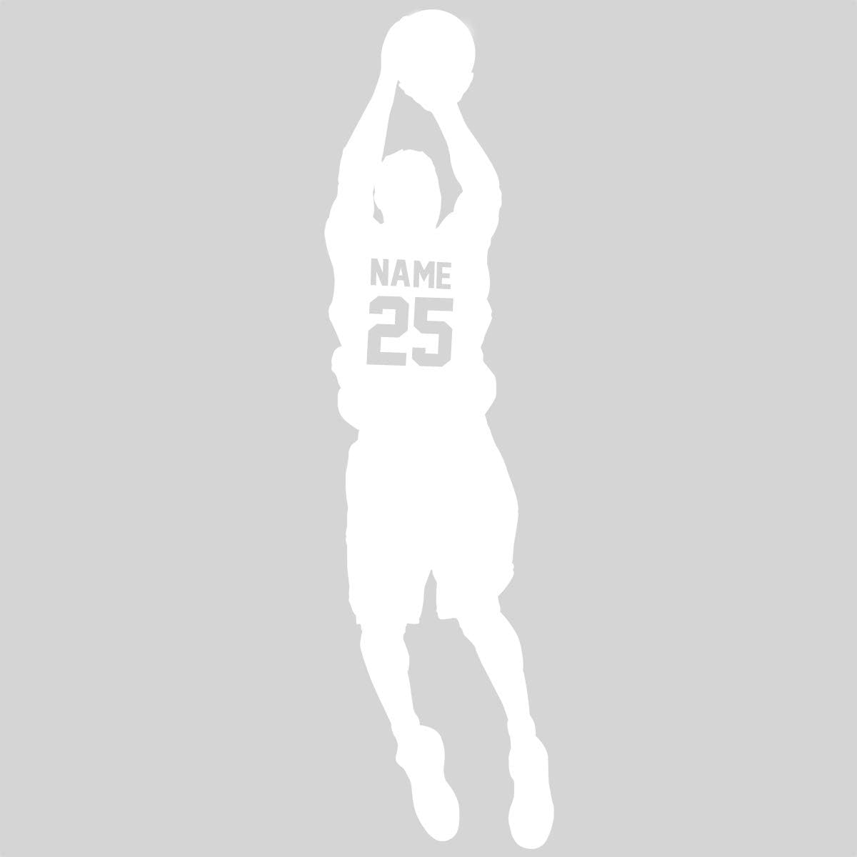 Personalized Basketball Name Decals for Boys Room Decor
