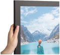 24x24 in Coffee Picture Frame - Rich Dark Wood Alternative