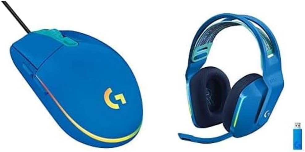 Logitech G203 Wired Gaming Mouse and G733 Headset Bundle Review
