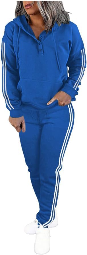Nimsruc Two Piece Outfits for Women Jogging Suits Casual Wear