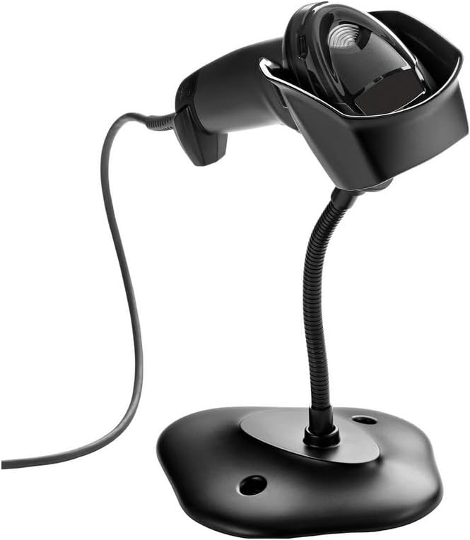 Zebra DS4308 Barcode Scanner with Hands-Free Stand for Square