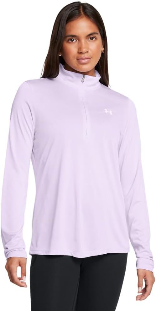 Under Armour Women's Tech Twist Quarter Zip for Active Comfort