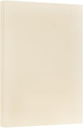 JAM PAPER Vellum Bristol 65lb Cardstock 11 x 17 - Durable Ivory Sheets