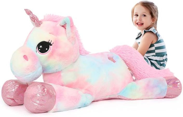 Giant 43in Unicorn Stuffed Animal for Girls and Women Gifts