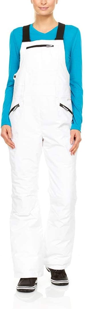 Swiss Alps Women's Water-Resistant Ski Bibs - Stay Dry & Comfortable