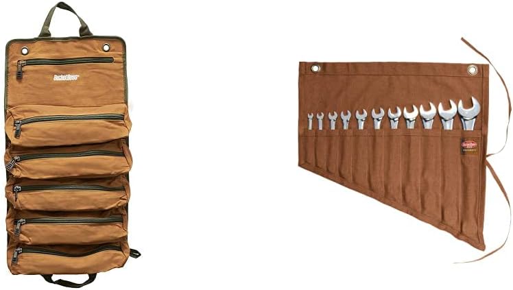 Bucket Boss Tool Bags: Super Roll and Wrench Roll Combo