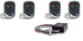 12V Heavy Duty Remote Control Kit RM02-4R - 4 Remotes, 15A