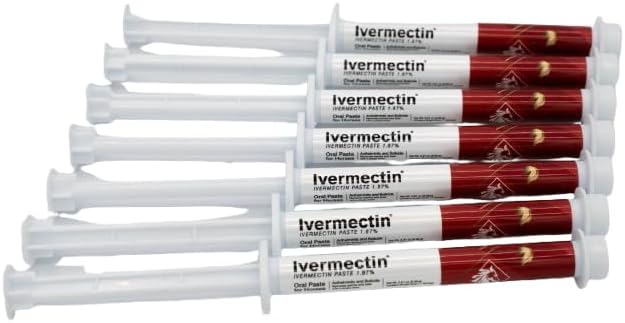 Ivermectin for Horses & Sheep 1.87% Concentration, 7 Pack
