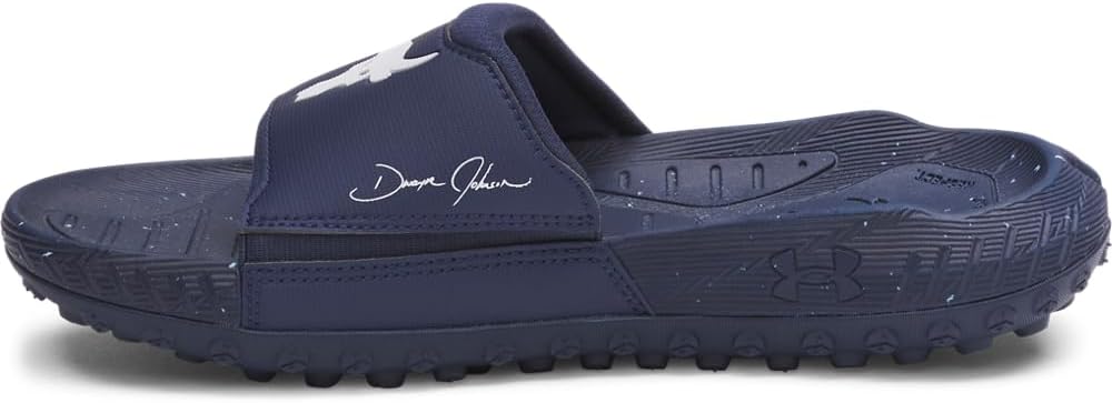 Under Armour Men's Project Rock 3 Slide Sandals for Comfort